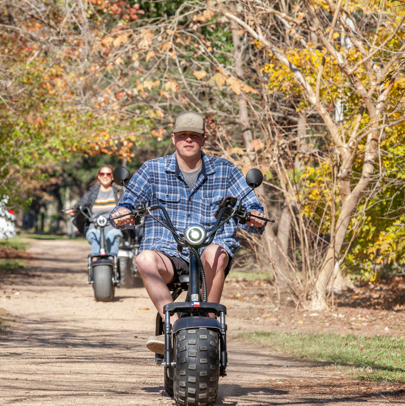 Experience on and off-road adventures like never before with E-Riderrs! Our electric scooters with all-terrain tires offer unmatched performance and durability for thrilling rides on rugged terrains. Shop now and conquer the trails with confidence! #offroadadventures