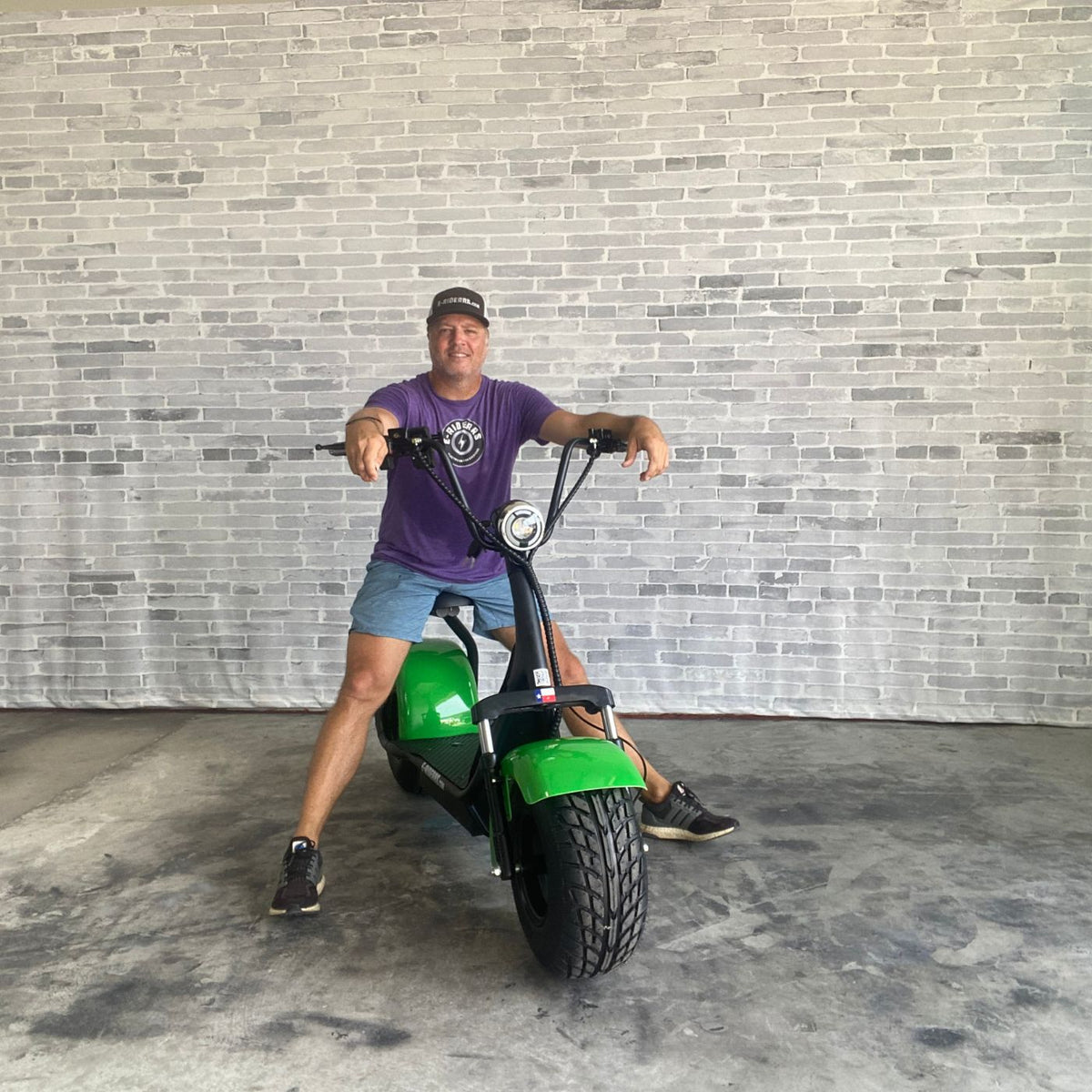 riding electric scooters
