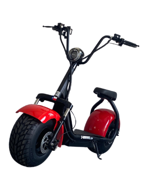 red scooter